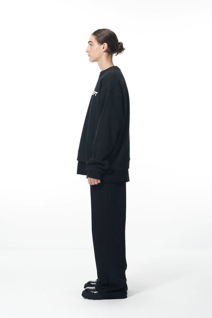 Essential Logo Sweatshirt &amp; Hoodie &amp; Sweatpants Set