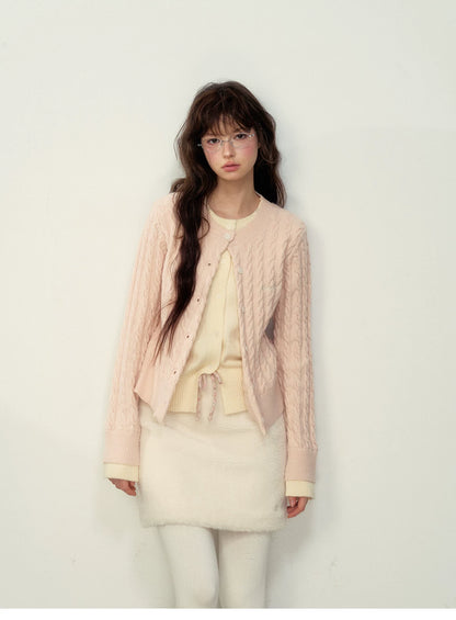 Preppy Layered Knit Sweater