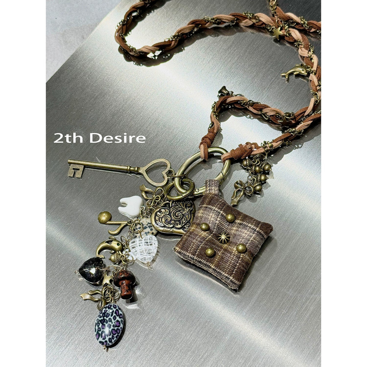 Handmade Punk Long Sweater Chain Necklace