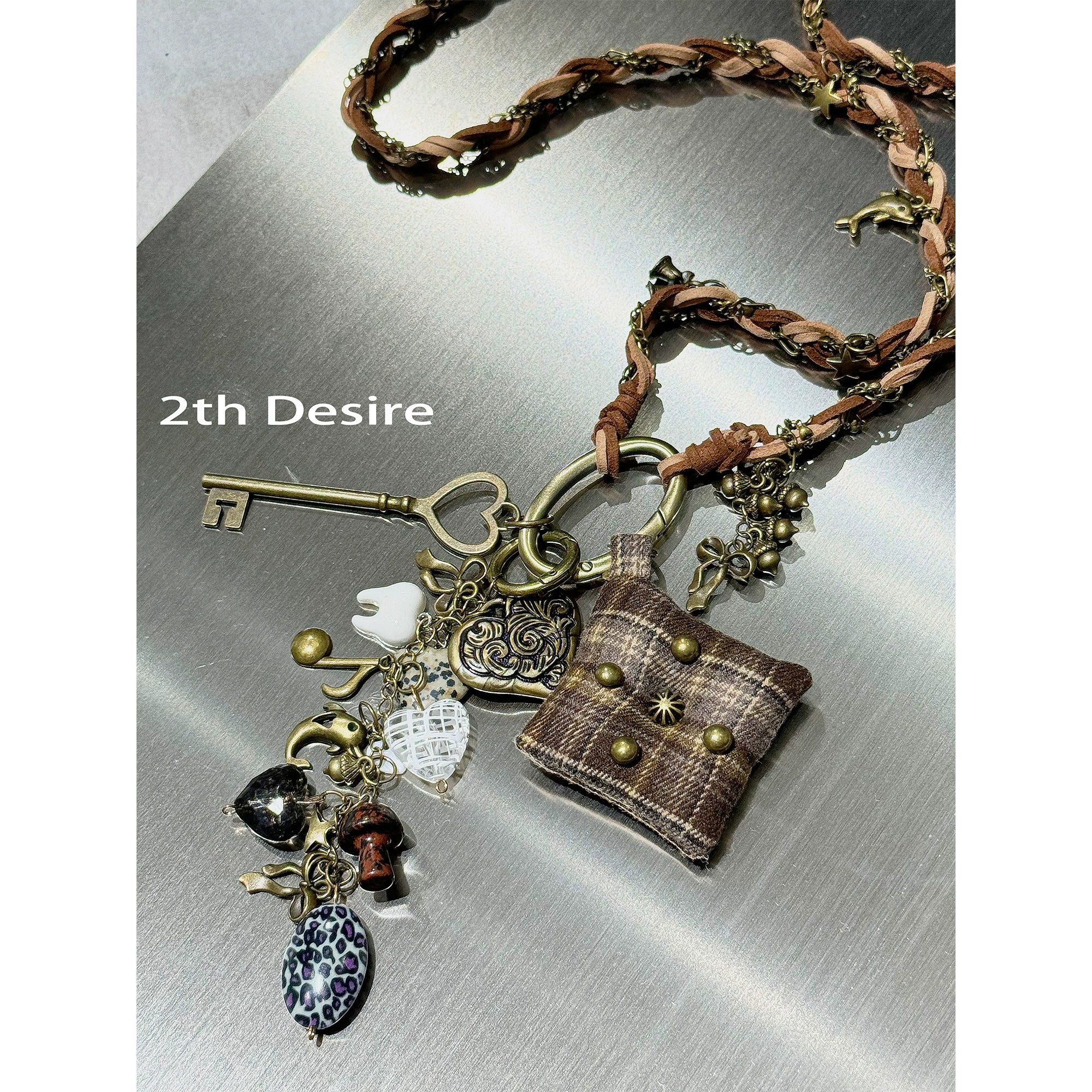 Handmade Punk Long Sweater Chain Necklace
