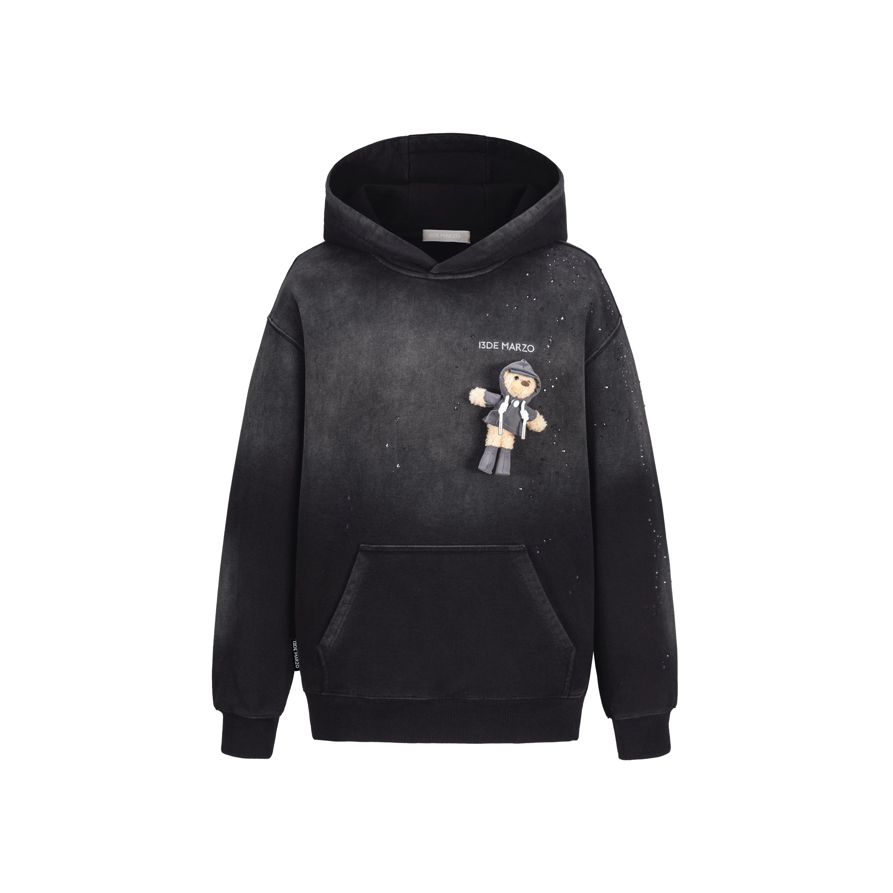 Washed Vintage Pullover Hoodie