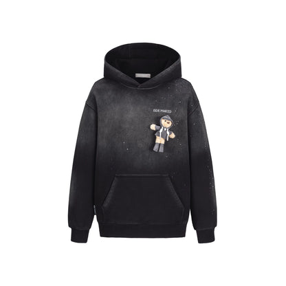 Washed Vintage Pullover Hoodie