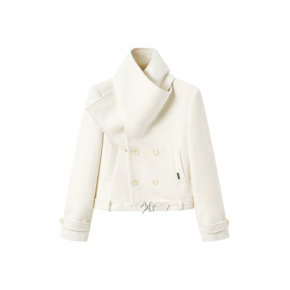 Rose Shawl Wool Short Jacket