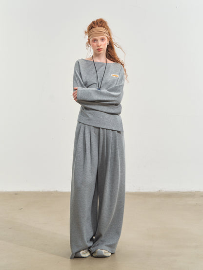 One-Shoulder Asymmetric T-Shirt