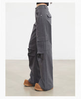 Ruched Cargo Pants - CHINASQUAD