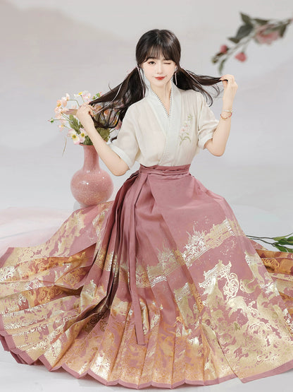 &quot;梦鲤&quot; Ming Dynasty Hanfu Set