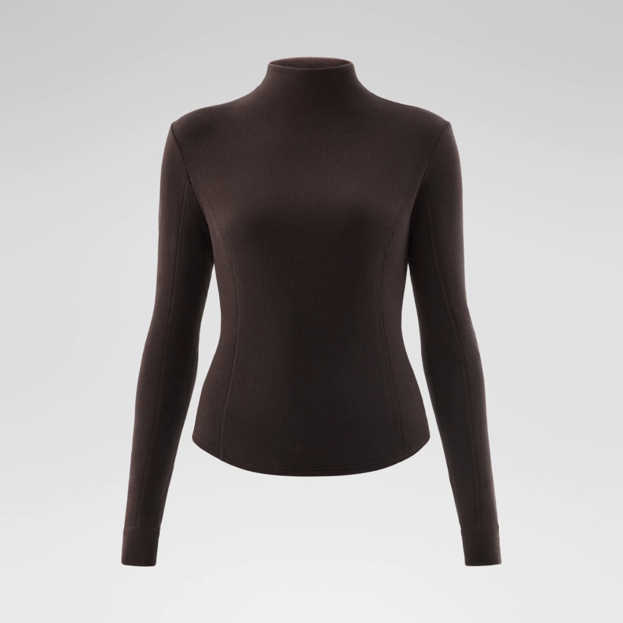 Thermal Skin High-neck Wool Base Layer Shirt