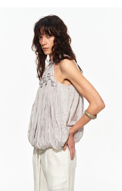 Handwoven Halter Bubble Tank