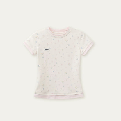 Oxygen Cotton Contrast Trim Slim Fit Tee