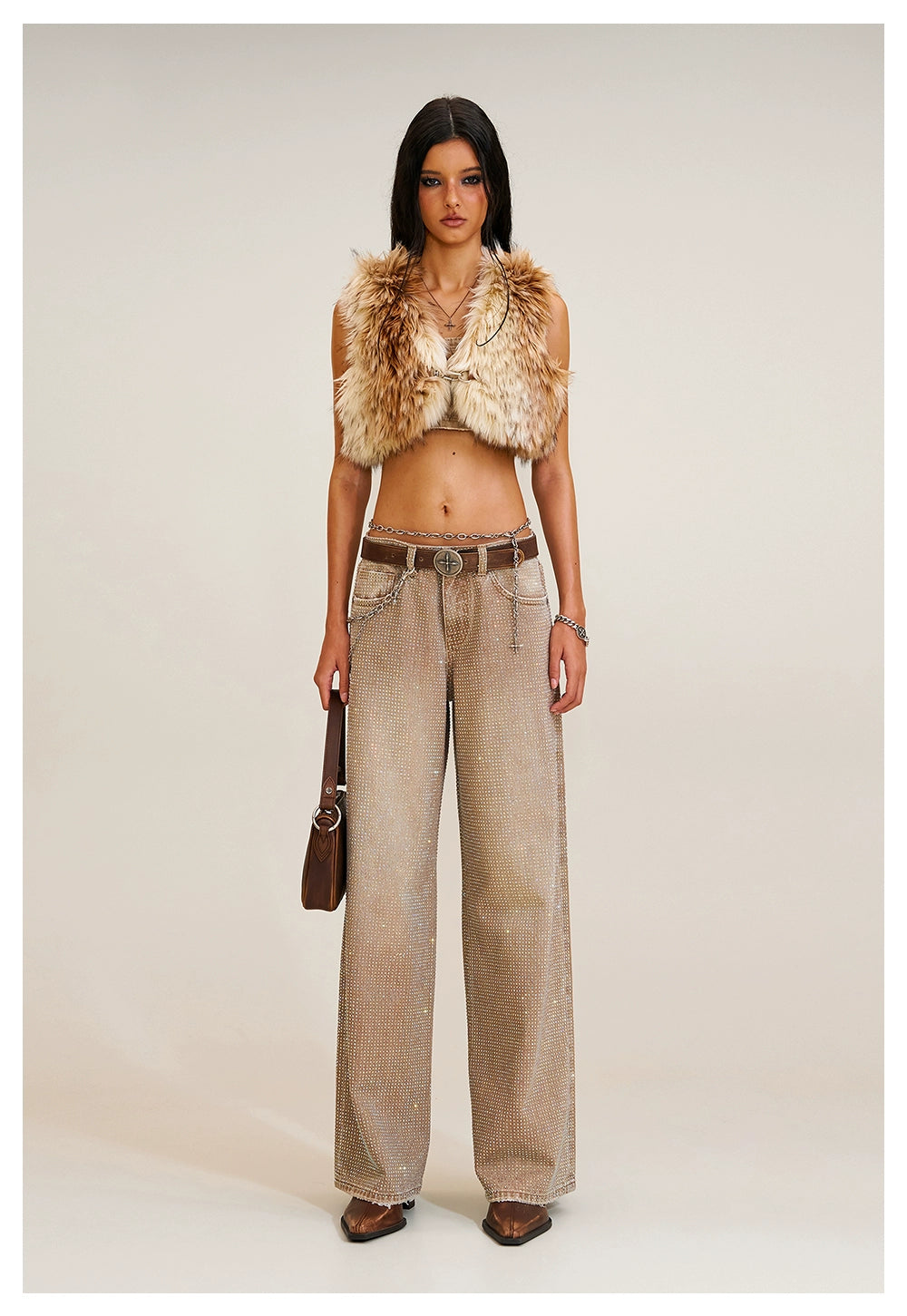 COMPASS Prairie Faux Fur Vest