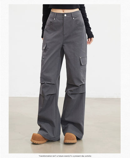 Ruched Cargo Pants - CHINASQUAD