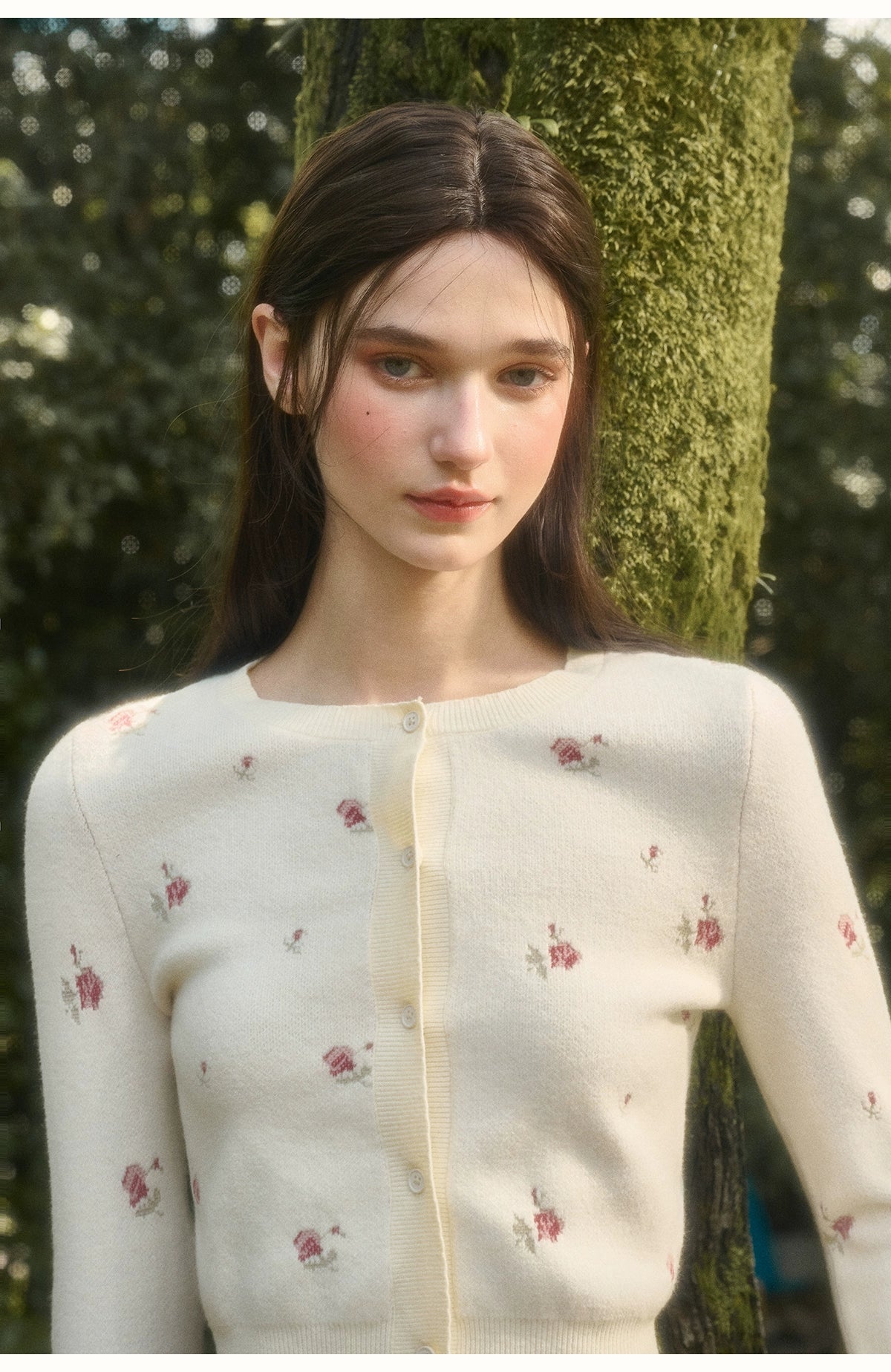 Cosagach Floral Knit Cardigan &amp; Bottoms Set