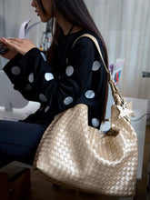 Woven Hobo Tote Shoulder Bag ECODAY