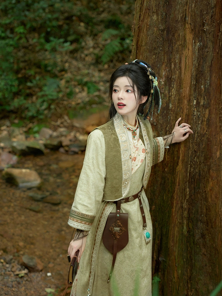 &quot;无邪曲&quot; Modern-style Hanfu Set