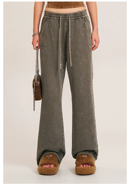 Wild Retro Straight Sweatpants