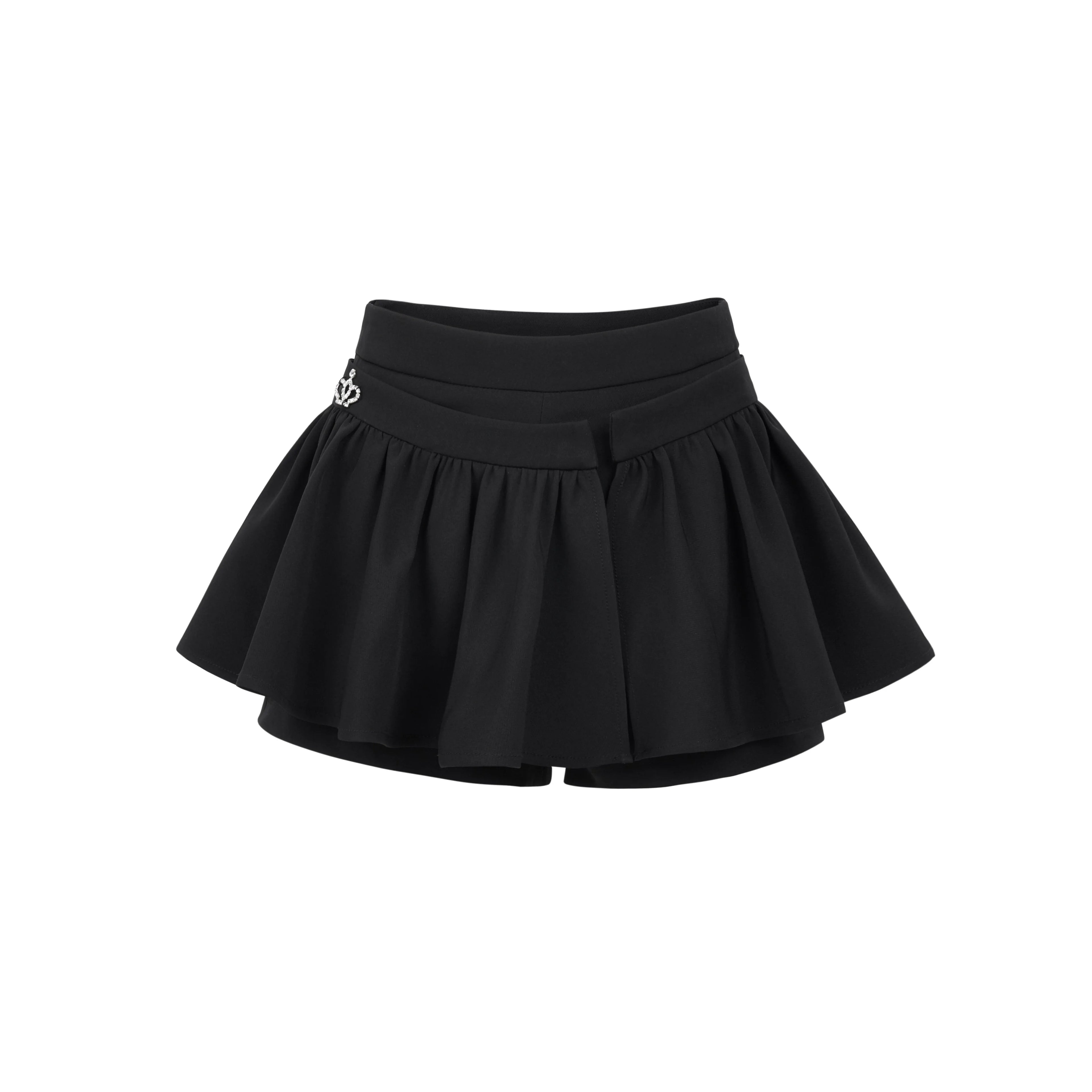 Provence Girl High-Waist A-Line Skort