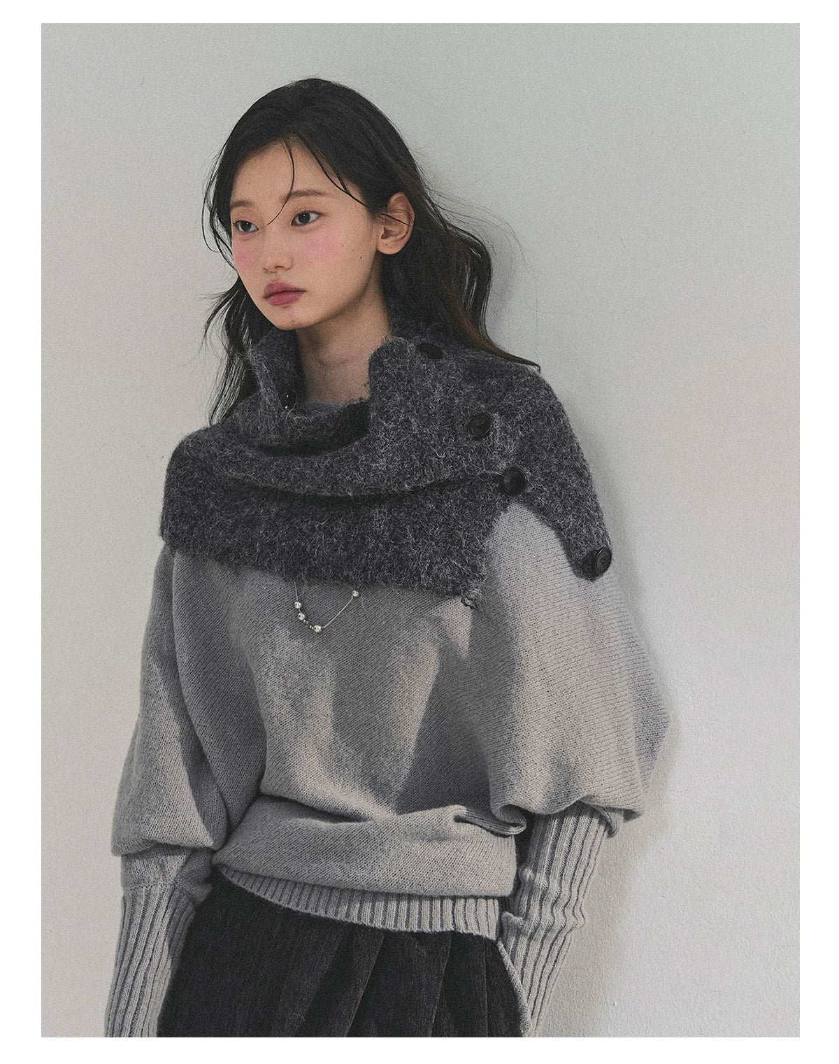 Soft Sweet Off-Shoulder Knit Sweater