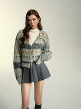 Gray Fringe Cardigan - CHINASQUAD