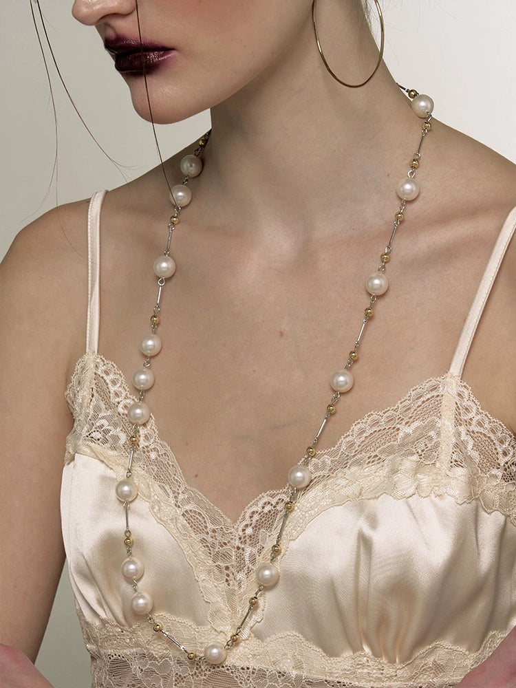 Double-wear Retro Pearl Swater Chain - CHINASQUAD