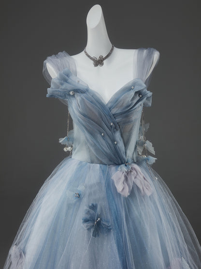 Petal Shatter Reverie Couture Gown