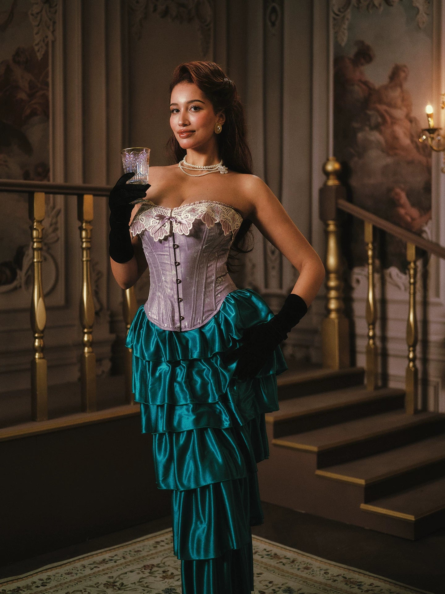 Steffi Princess Corset Set