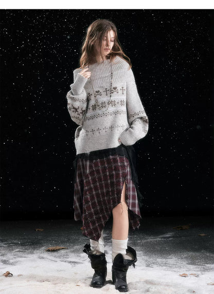 Fair Isle Knit Sweater