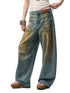Mud-dyed Washed Jeans - CHINASQUAD
