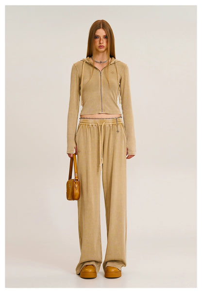 Wild Retro Straight Jogger Pants