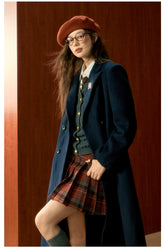 Tibetan Blue Wool Coat - CHINASQUAD
