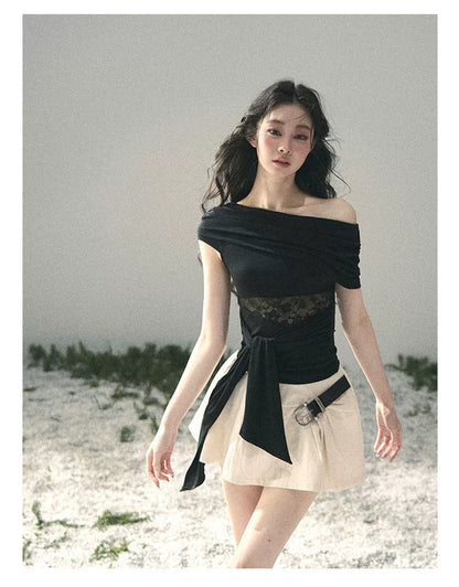 Wind Chimes Corridor A-Line Skirt