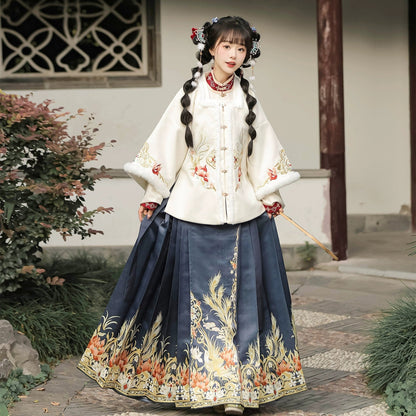 (Final Sale）"岁岁年年"Ming- Dynasty Hanfu Set