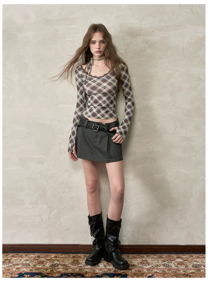 Black Woven Logo Belt