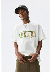 Embroidered T-Shirt - CHINASQUAD