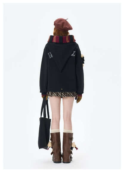 Harry Potter House Scarf Hoodie