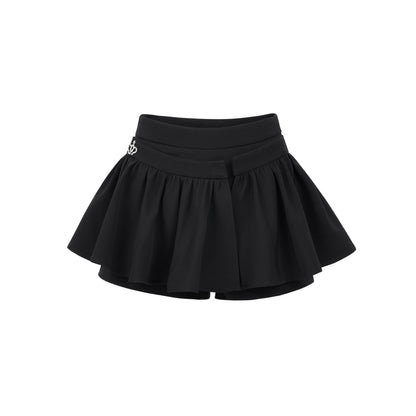 Provence Girl High-Waist A-Line Skort