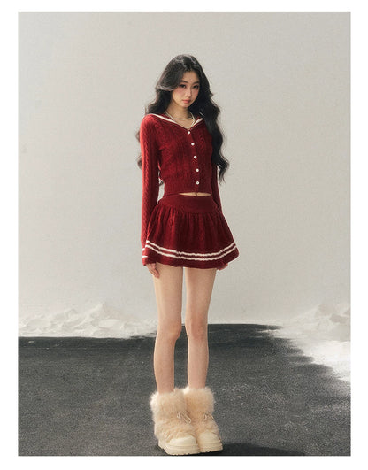 Whispering Evening Breeze Knit Set