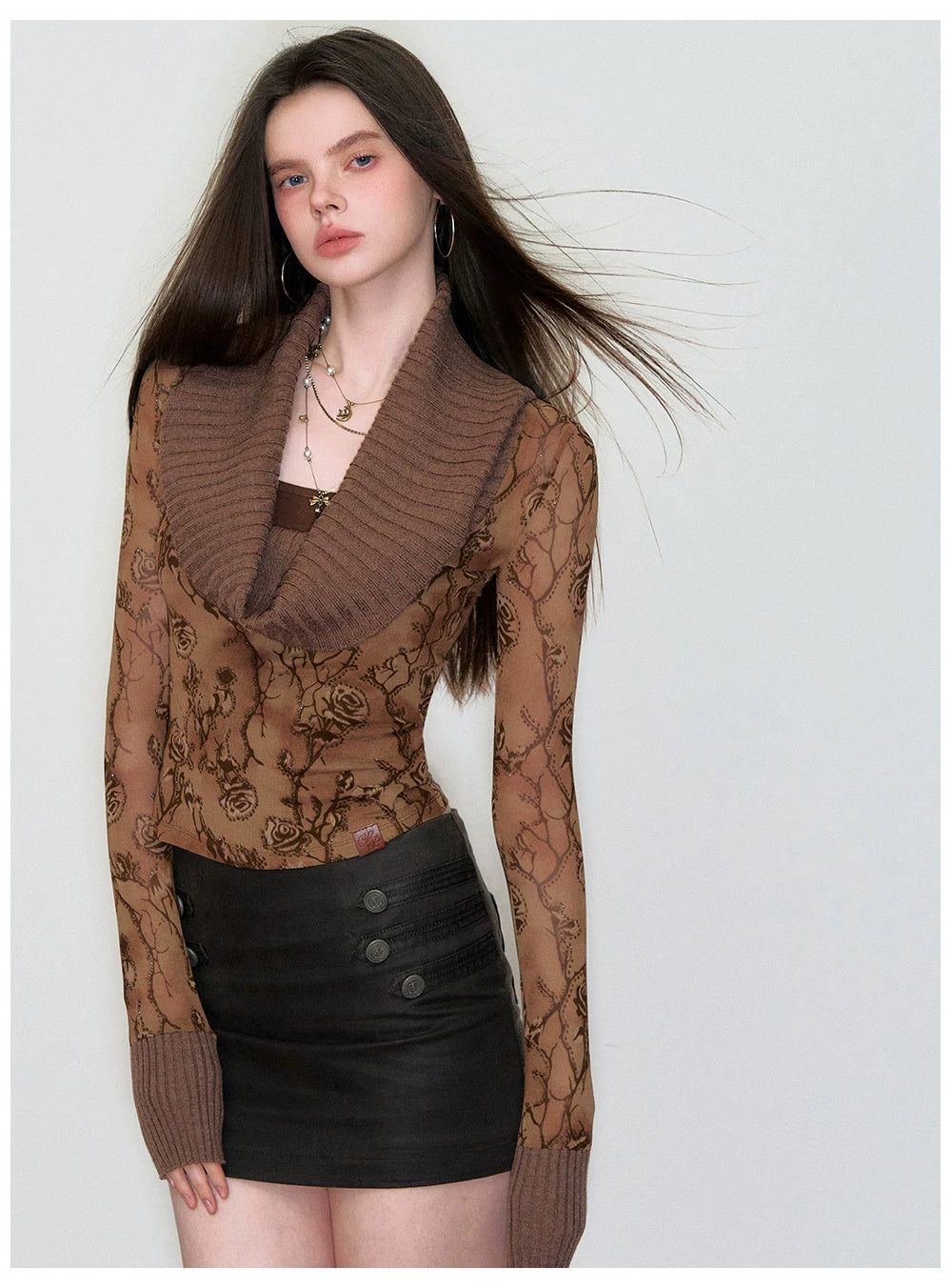 Vintage-Inspired Multi-Layer Statement Necklace