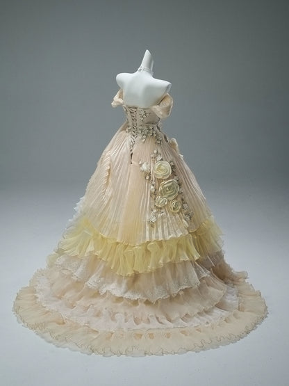 Enchanted Reverie Bloom Couture Gown