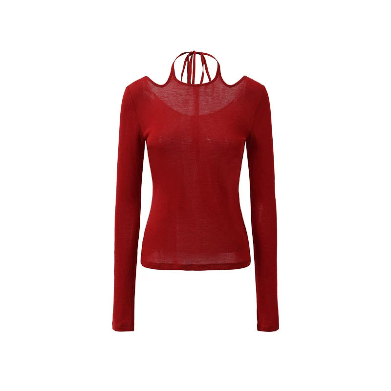 Tencel Wool Halter Tie-Back Base Layer