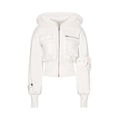 Waist-Cinched Hoodie &amp; Flare Pants Set