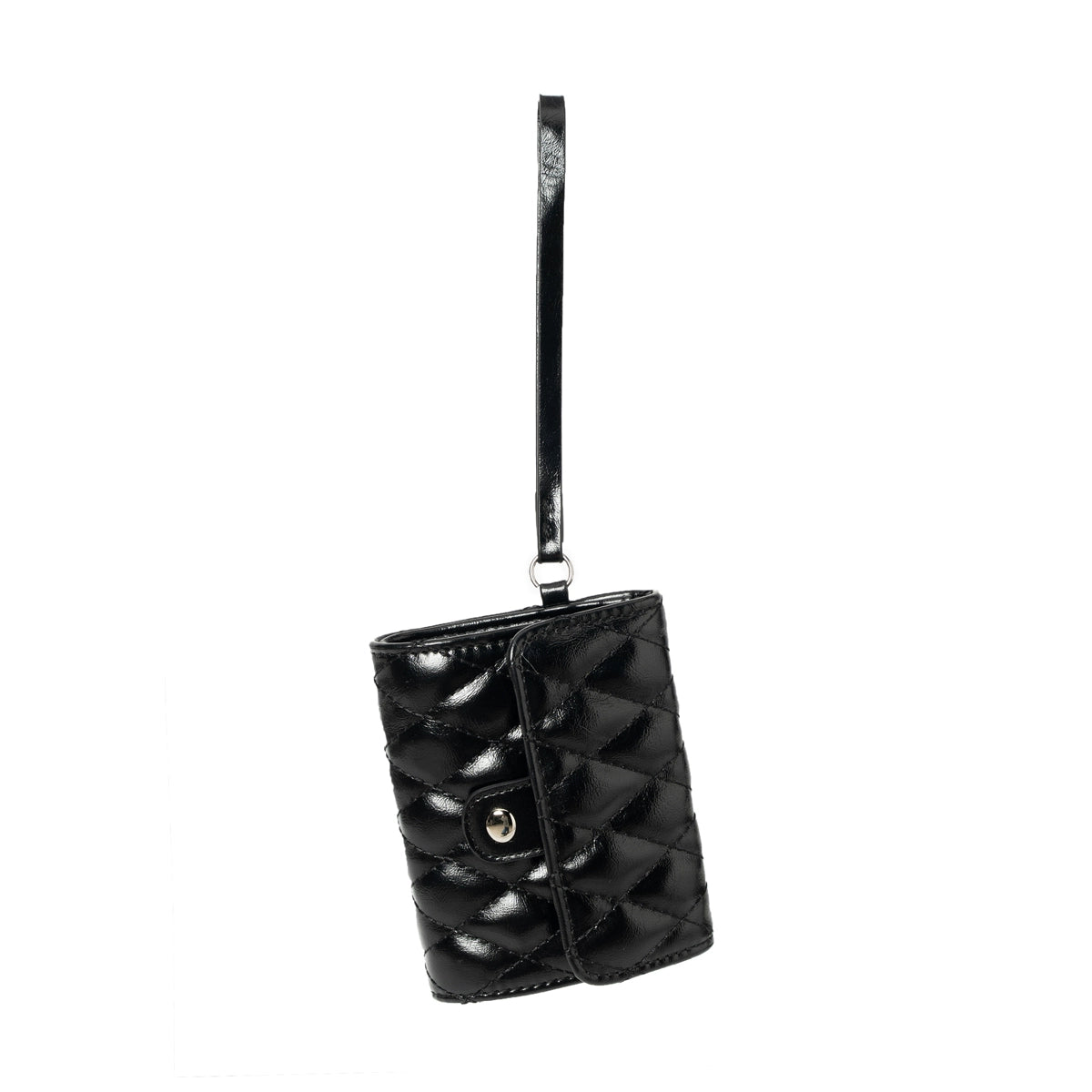 Faux Fox-Trim Structured Tote Bag