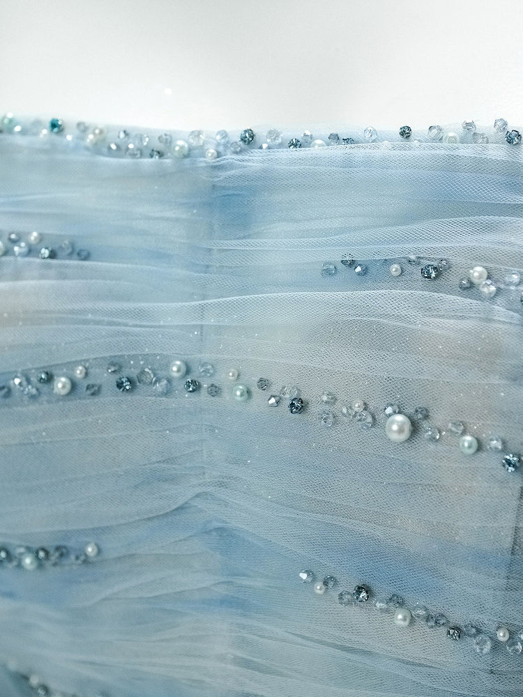 Zero-Seven Serene Celestial Tulle Gown