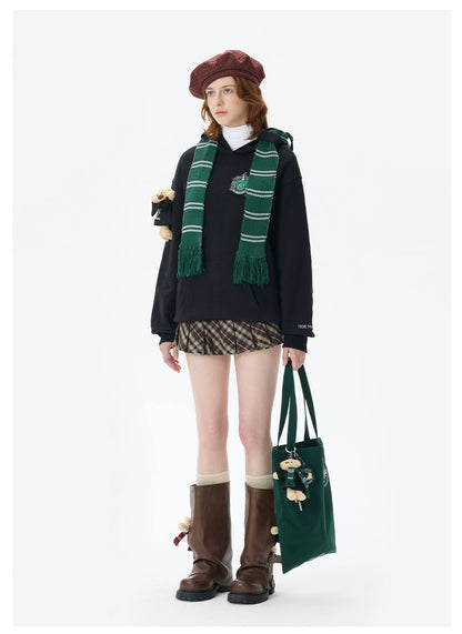 Harry Potter House Scarf Hoodie