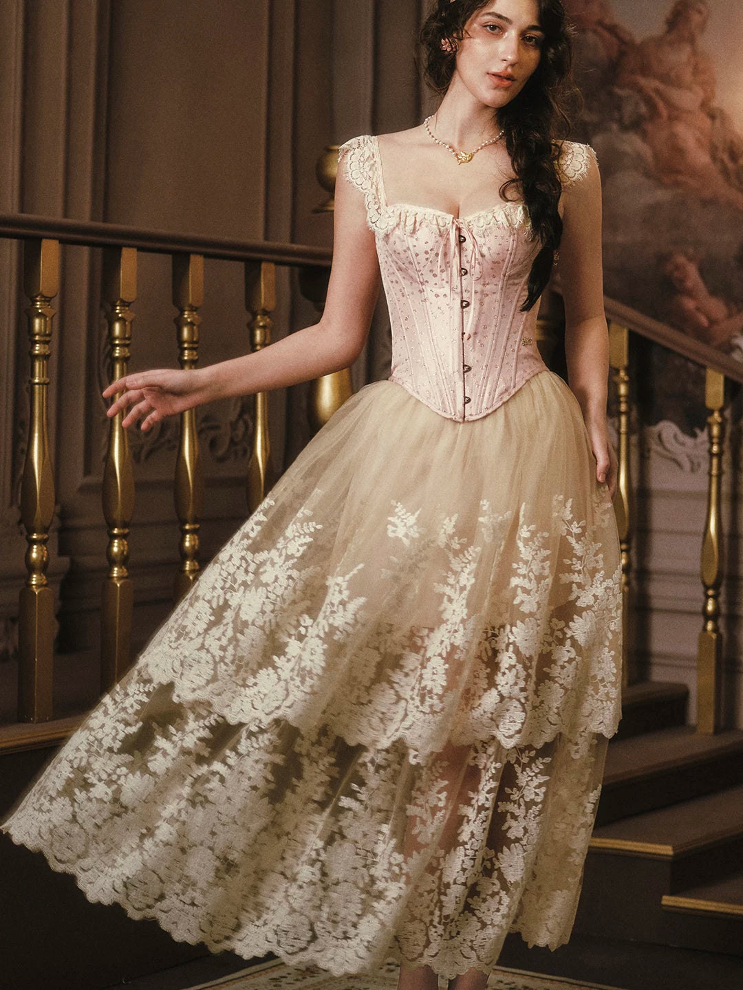 Bocaire Princess Corset Set Corset(Pre-sale) / L
