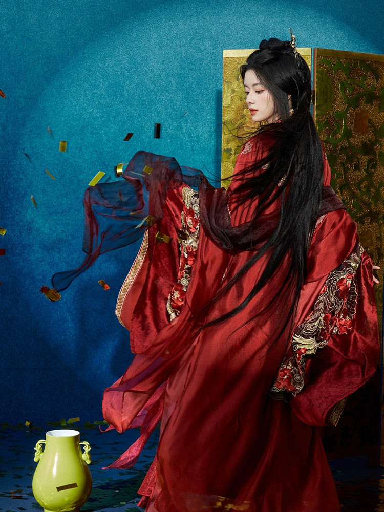 &quot;灼灼相思&quot; Wedding Hanfu Set