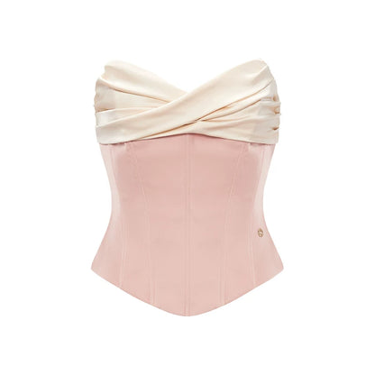 Corset Top &amp; Maxi Skirt Two-Piece Set