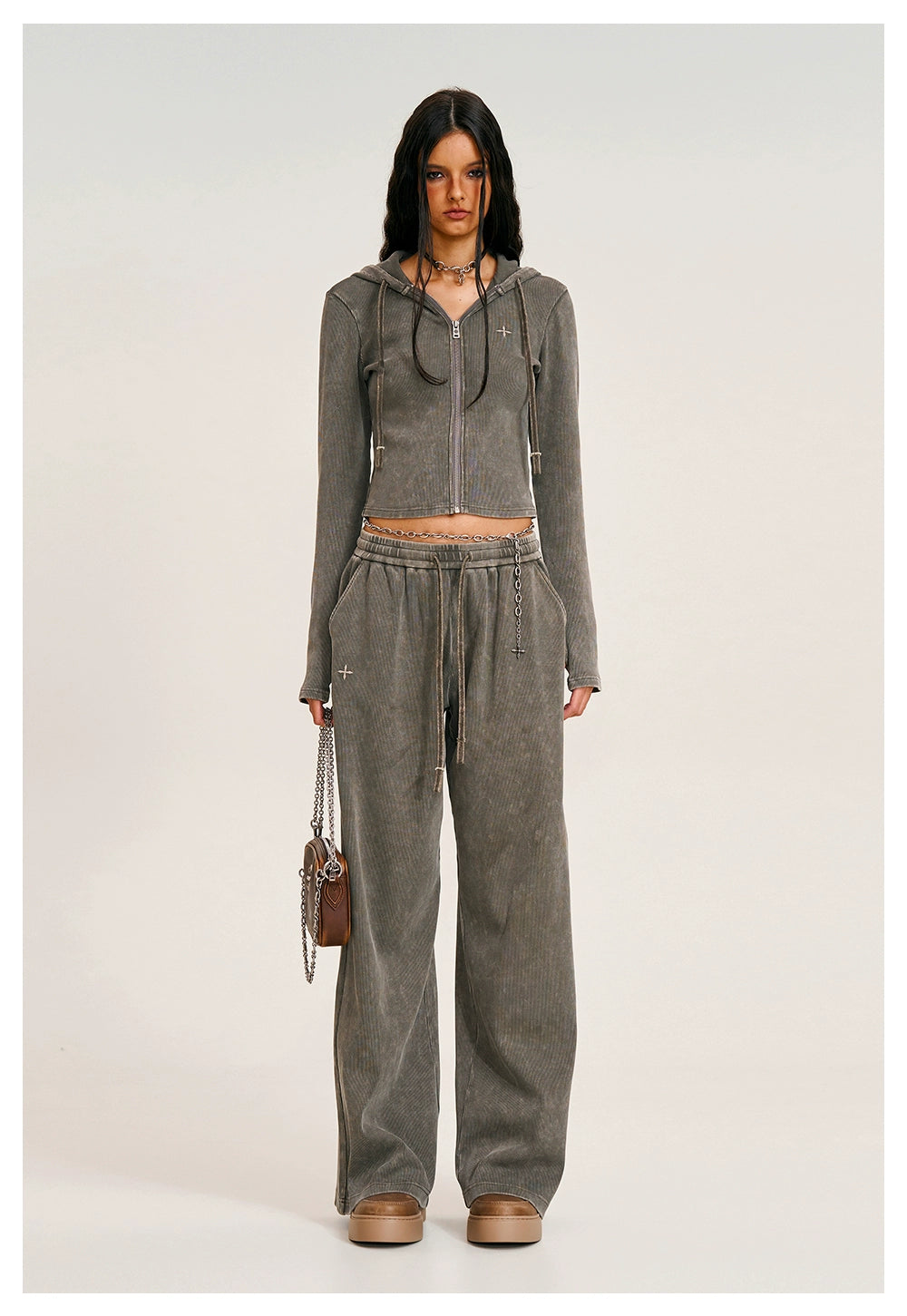 Wild Retro Straight Jogger Pants