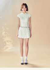 White Cheongsam Dress - CHINASQUAD