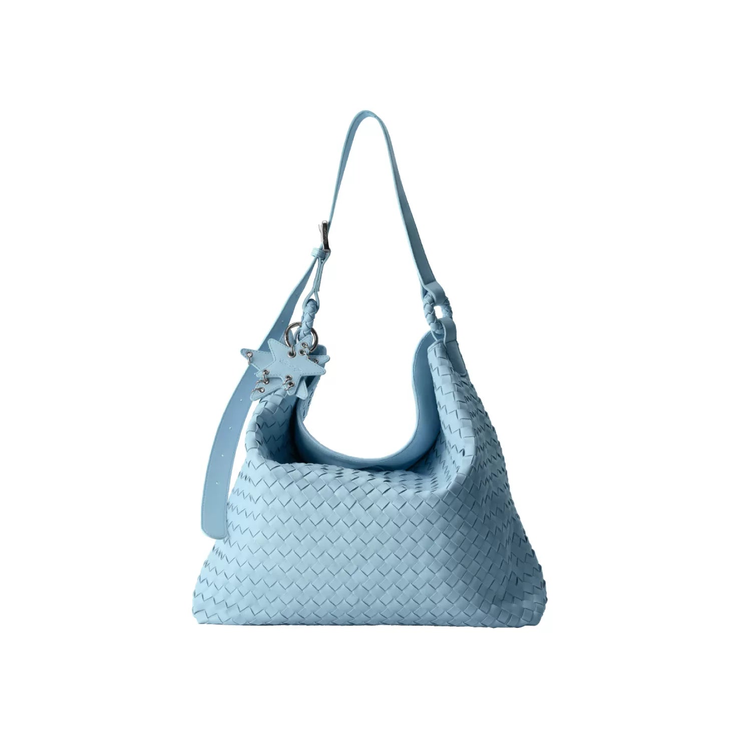 Oversized Woven Suede Tote Shoulder Bag ECODAY
