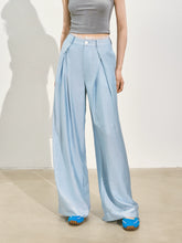 Suit Pleated Wide-Leg Pants - CHINASQUAD